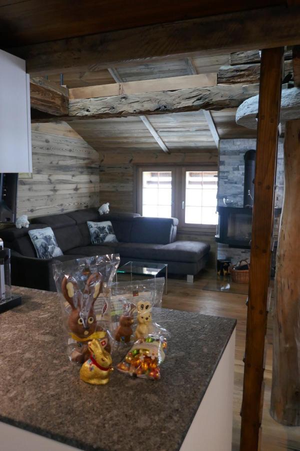 Chalet Birkhahn Зас-Фе Экстерьер фото